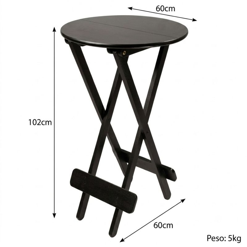 BISTRO-ALTO-REDONDO-MADEIRA-60CM-DIAMETRO-100CM-ALTURA-PRETO---SO-MESAS-SO-CADEIRAS