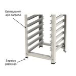 KIT-FORNO-TURBO-ELETRICO-FAST-OVEN-PRP-004-G2-ROSA-127V---BANCADA-MES-004---PROGAS