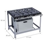 FOGAO-6-BOCAS-M-19-PREMIUM-30X30CM-GAS-GLP-BAIXA-PRESSAO-PERFIL-65CM-COM-FORNO---METALMAQ