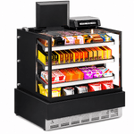 VITRINE-NEUTRA-CAIXA-ABERTA-MGEX-100-PRETO-LINHA-CONVENIENCIA-BIVOLT---GELOPAR