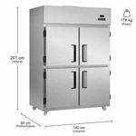 REFRIGERADOR-COMERCIAL-4-PORTAS-GRCR-4P-INOX-AR-FORCADO-220V---GELOPAR