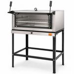 FORNO-LASTRO-GAS-GLP-GUILHOTINA-FLG-800-80X60CM-INOX---TOSTANDO