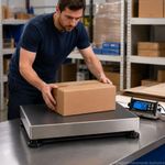 BALANCA-PLATAFORMA-BLUE-UL-SEM-COLUNA-150KGX100G-50G-45X60CM-PRATO-INOX-BIVOLT---UPX