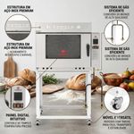 FORNO-TURBO-GAS-PRP-5000-TOTAL-INOX-5-ESTEIRAS-BIVOLT---PROGAS