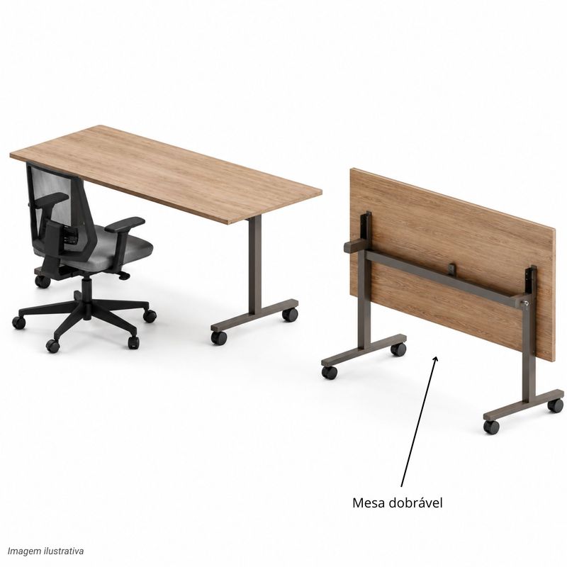 MESA-REBATIVEL-74X140X60-NATURALE-E-GRAFITE---ACIMAQ