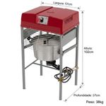 MISTURADOR-ELETRICO-15-LITROS-SALGADOS-PRMQ-15-G2-STYLE-GAS-E-BIVOLT---PROGAS