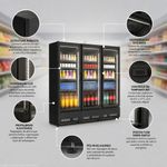 BALCAO-REFRIGERADO-FRIOS-E-LATICINIOS-GCVR-2500CB-TODO-PRETO-5-PORTAS-220V---GELOPAR