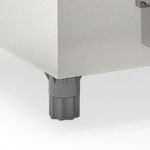 BALCAO-REFRIGERADO-CONDIMENTADOR-GBPZ-200T-INOX-2M-TAMPA-INJETADA-SEM-CUBAS-220V---GELOPAR