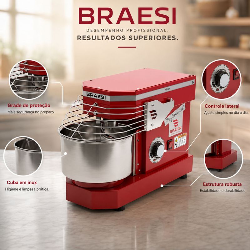 AMASSADEIRA-ESPIRAL-AES-03-1000W-3KG-VERMELHO-BIVOLT---BRAESI