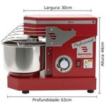 AMASSADEIRA-ESPIRAL-AES-03-1000W-3KG-VERMELHO-BIVOLT---BRAESI