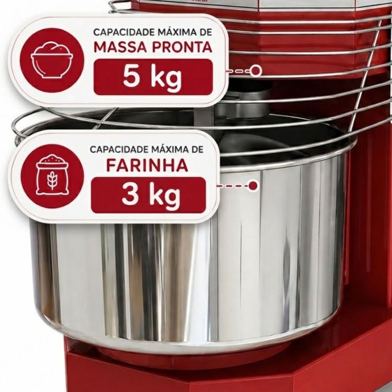 AMASSADEIRA-ESPIRAL-AES-5-1000W-5KG-VERMELHO-BIVOLT---BRAESI