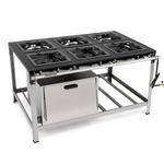 FOGAO-6-BOCAS-40X40CM-GAS-GLP-BAIXA-PRESSAO-PERFIL-9CM-FORNO---METALMAQ