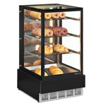VITRINE-NEUTRA-MGEN-70-PRETO-VIDRO-RETO-SEM-BANDEJA-BIVOLT---GELOPAR