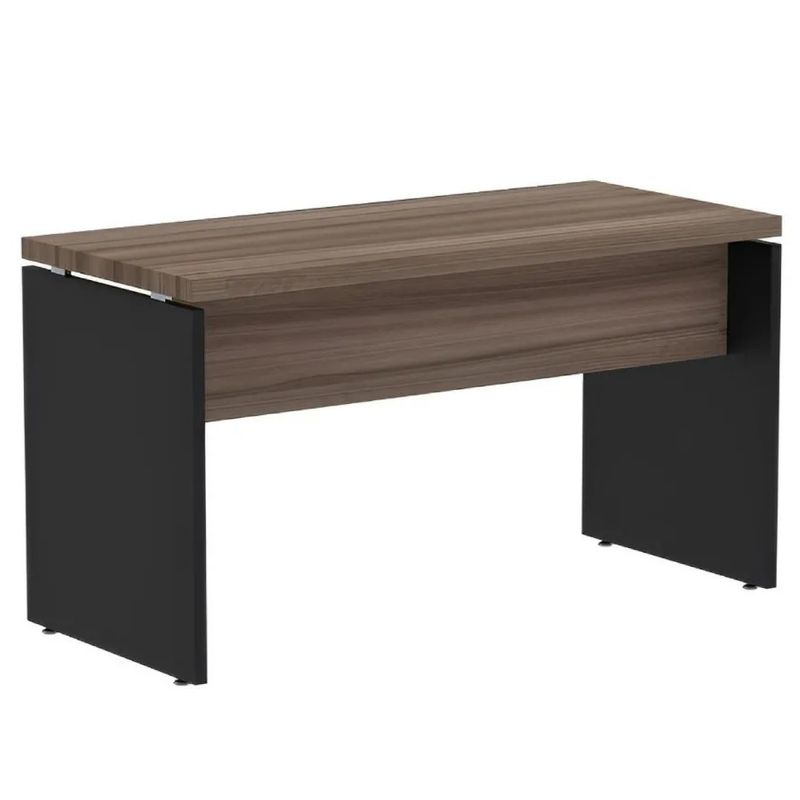 MESA-SECRETARIA-PE40-134X60-WALNUT-E-PRETO---PANDIN