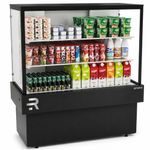 VITRINE-REFRIGER-CONFEITARIA-VANGUARD-PLUS-CVPRAF-1100-PRETO-COM-LED-220V---REFRIMATE