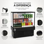VITRINE-REFRIGER-CONFEITARIA-VANGUARD-PLUS-CVPRAF-1100-PRETO-COM-LED-220V---REFRIMATE