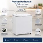 FREEZER-HORIZONTAL-DUPLA-ACAO-GHB-220-BIN-INVERTER-BRANCO-TAMPA-CEGA-219L-BIVOLT---GELOPAR