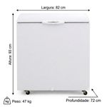 FREEZER-HORIZONTAL-DUPLA-ACAO-GHB-220-BIN-INVERTER-BRANCO-TAMPA-CEGA-219L-BIVOLT---GELOPAR