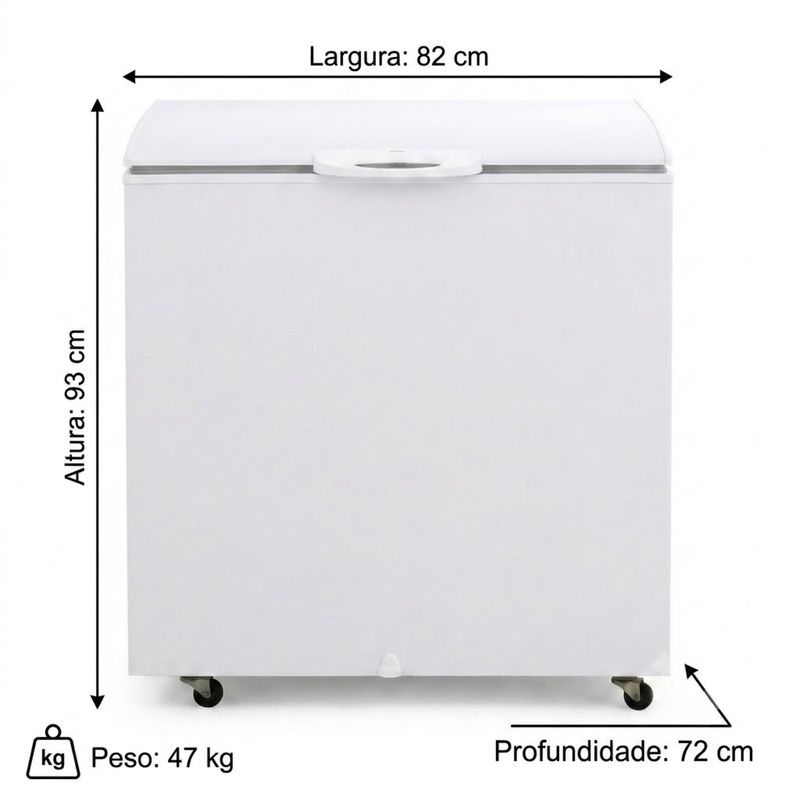 FREEZER-HORIZONTAL-DUPLA-ACAO-GHB-220-BIN-INVERTER-BRANCO-TAMPA-CEGA-219L-BIVOLT---GELOPAR