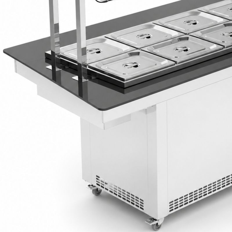 CARRO-BUFFET-TERMICO-NEW-CENTRAL-NBRCQ-12-BRANCO-SEM-CUBAS-220V---REFRIMATE