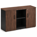 ARMARIO-CREDENZA-PE40-2-PORTAS-PORTAS-ESCARLATE-PRETO---PANDIN