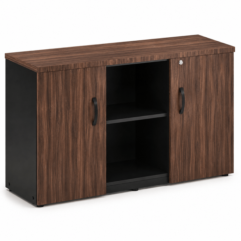 ARMARIO-CREDENZA-PE40-2-PORTAS-PORTAS-ESCARLATE-PRETO---PANDIN