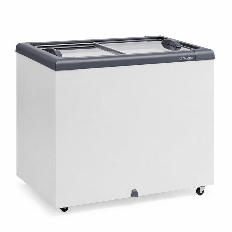 FREEZER-HORIZONTAL-GHD-200H-BRANCO-200L-2-TAMPA-VIDRO-SEM-CESTO-220V---GELOPAR
