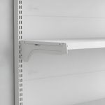 GONDOLA-PAREDE-CONTINUACAO-170X90-4-BANDEJAS-30CM---BASE-40CM-BRANCO---AMAPA