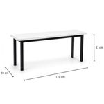 BANCO-REFEITORIO-170X30X47-BRANCO-4-LUGARES---GEEB-WORK