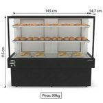 VITRINE-ESTUFA-VANGUARD-PLUS-CVPQ-1450-PRETA-COM-LED-220V---REFRIMATE