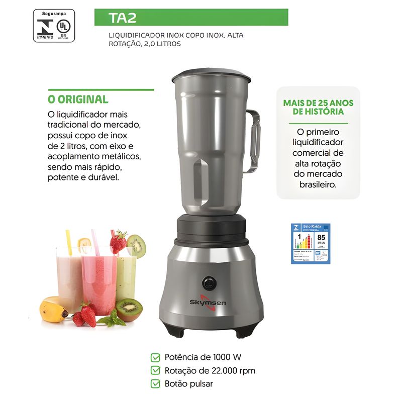 LIQUIDIFICADOR-INOX-ALTA-ROTACAO-TA2-1000W-2L-127V---SKYMSEN