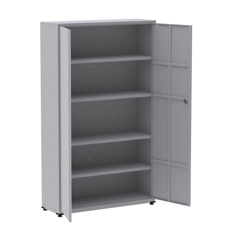 ARMARIO-DE-ACO-200X118X40-2-PORTAS-CINZA---PANDIN