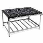 FOGAO-6-BOCAS-40X40CM-GAS-GLP-BAIXA-PRESSAO-PERFIL-65CM-DE-PE---METALMAQ