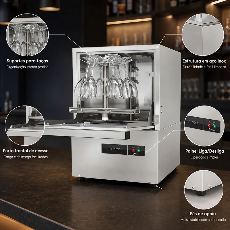 LAVA-LOUCAS-NT-100-220V-INOX---NETTER