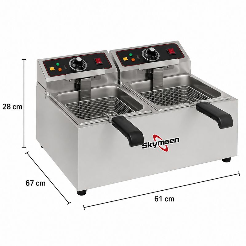 FRITADEIRA-ELETRICA-INOX-FED-20-10L-2-CUBAS-2X3300W-220V---SKYMSEN