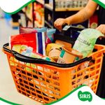 CESTA-DE-SUPERMERCADO-12L-MULTIUSO-REFORCADA-CINZA-ALCA-PRETA---SIRIS