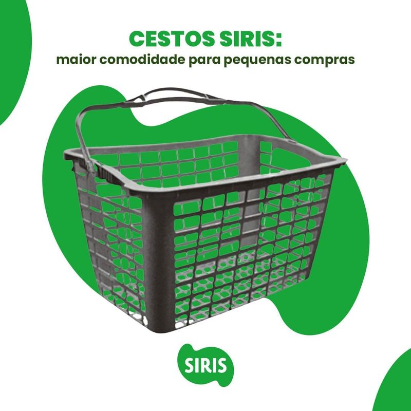 CESTA-DE-SUPERMERCADO-12L-MULTIUSO-REFORCADA-CINZA-ALCA-PRETA---SIRIS