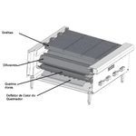 CHARBROILER-VCRB-25-4-QUEIMADORES-GAS-GLP---VULCAN