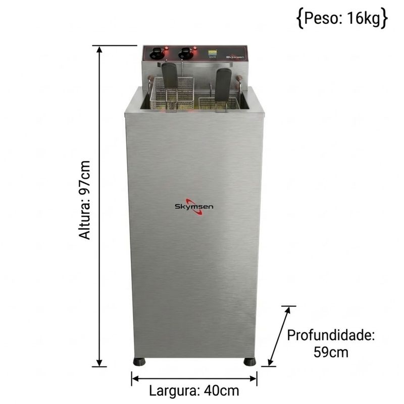 FRITADEIRA-ELETRICO-INOX-REATIVADA-FAP-8-AGUA-E-OLEO-8000W-220V---SKYMSEN