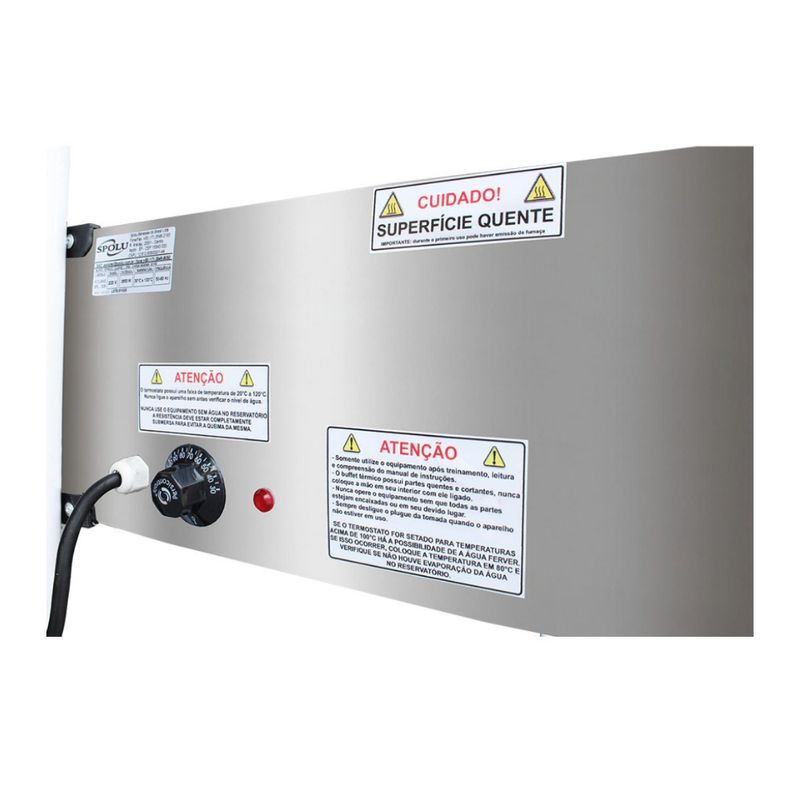 CARRO-BUFFET-TERMICO-SPL508-8-CUBAS-QUENTES-220V---SPOLU