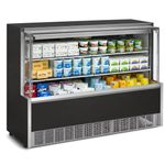 VITRINE-REFRIGERADA-AURORA-AR-FORCADO-GPFA-175A-PRETO-VIDRO-AQUECIDO-RETO-220V---GELOPAR