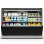 VITRINE-REFRIGERADA-AURORA-AR-FORCADO-GPFA-175A-PRETO-VIDRO-AQUECIDO-RETO-220V---GELOPAR