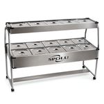 CARRO-BUFFET-CONJUGADO-DUPLO-SPL-512CO-10-CUBAS-QUENTES-E-5-FRIA-220V---SPOLU