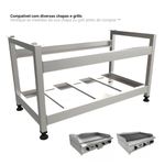 CAVALETE-CHAPA-CHARBROILER-120CM-PRIME-PCE-120A-INOX---VENANCIO