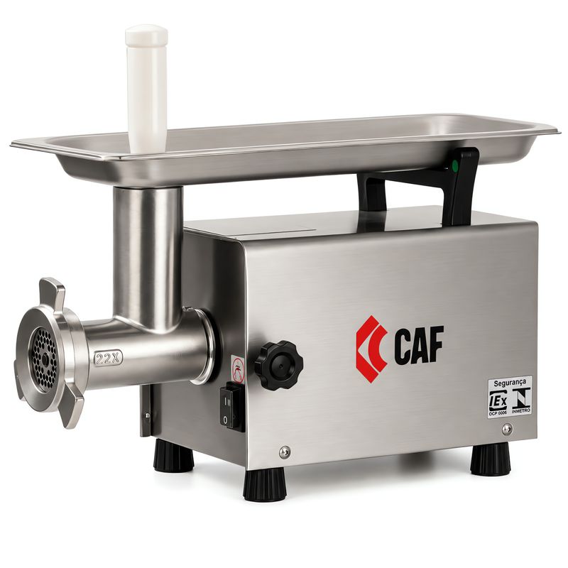 MOEDOR-DE-CARNE-INOX-CAF-8-1-3CV-BIVOLT---CAF