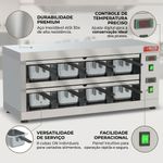 CONSERVADOR-DE-PROTEINA-8-BANDEJAS-FRENTE-E-FUNDO-COPROA-8-220V---RED-CHAMELEON