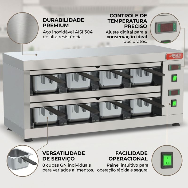 CONSERVADOR-DE-PROTEINA-8-BANDEJAS-FRENTE-E-FUNDO-COPROA-8-220V---RED-CHAMELEON