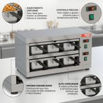 CONSERVADOR-DE-PROTEINA-6-BANDEJAS-FRENTE-E-FUNDO-COPROA-6-220V---RED-CHAMELEON