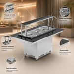 CARRO-BUFFET-CENTRAL-FRIO-NBRCF-8-TAMPO-VIDRO-SEM-CUBAS-220V---REFRIMATE