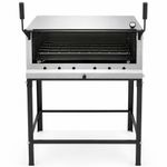 FORNO-LASTRO-GAS-GUILHOTINA-PRP900-G2-90X90CM-INOX---PROGAS